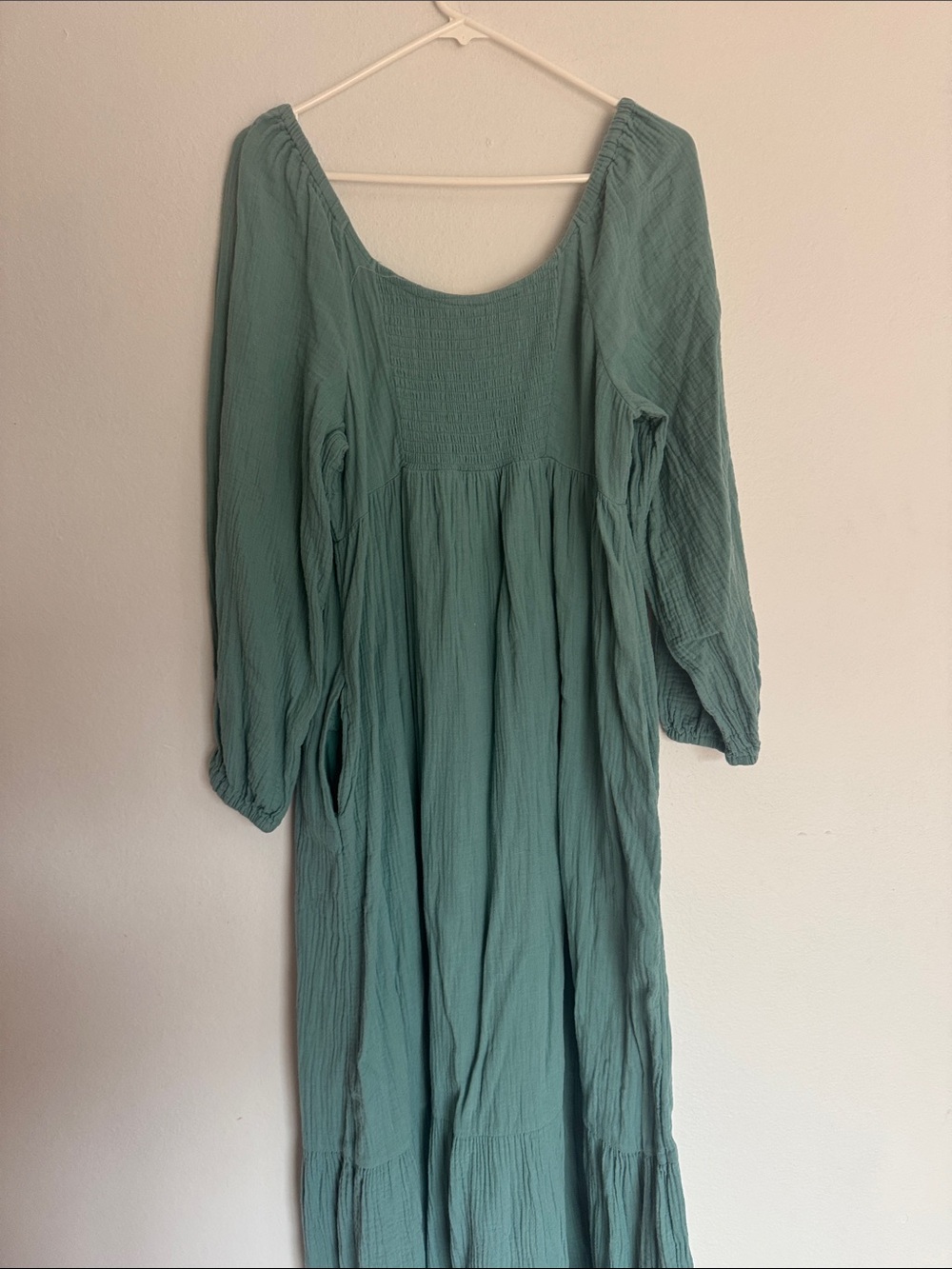 Universal Thread Sage Green Scoop-Neck Maxi Dress - Picture 3 of 5